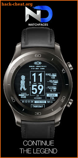 Pip-Boy Watchface v2 screenshot