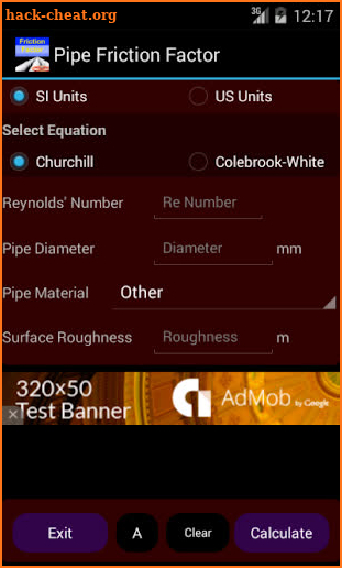 Pipe Friction Factor Free screenshot