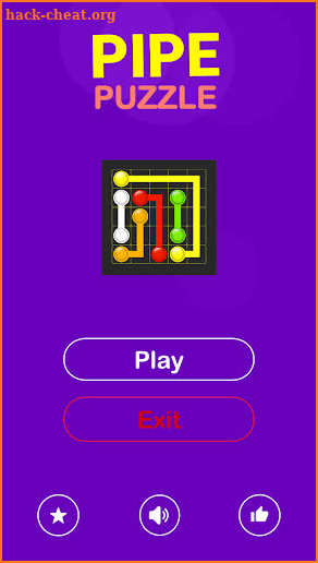 Pipe Puzzle Brain Game screenshot