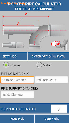 Pipe Support Calculator screenshot