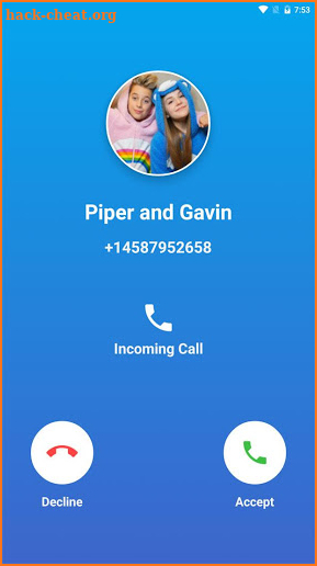 Piper and Gavin Call Fake screenshot