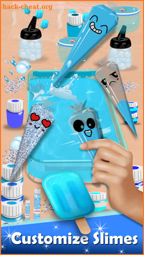 Piping Bags - Makeup Slime Mix screenshot