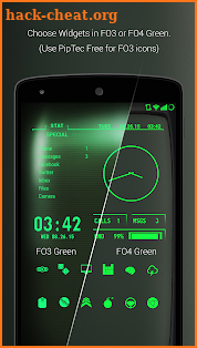 PipTec Green Icons & Live Wall (Pro Version) screenshot