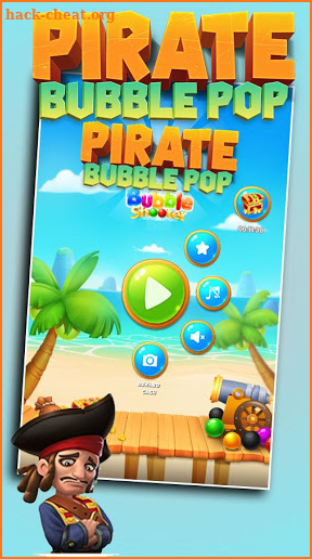 Pirate Bubble Pop – Classic Bubble Shooter Game screenshot