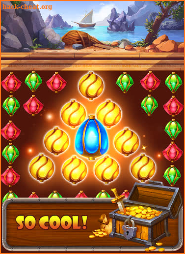 Pirate Captain Diamonds Puzzle screenshot