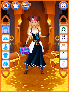 Pirate Girl Dress Up screenshot