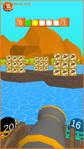 Pirate Knock Funny Balls Game screenshot