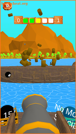 Pirate Knock Funny Balls Game screenshot