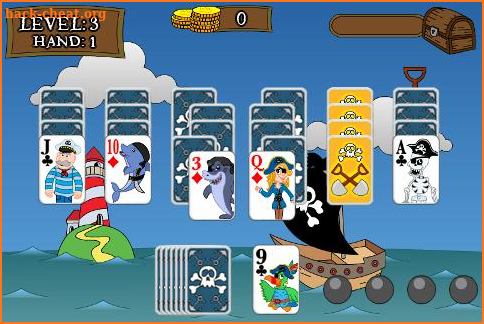 Pirate Solitaire screenshot