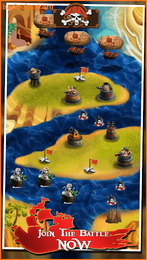 Pirate TD: A legends defending game screenshot