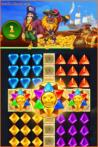 pirates diamonds screenshot