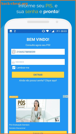 PIS - Saldo, Consulta, Abono screenshot