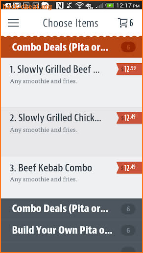 Pita Pita Smoothie & Grill screenshot