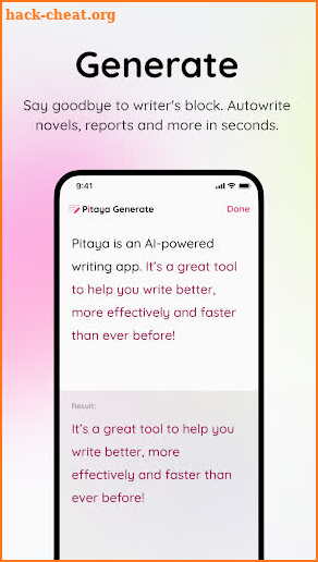 Pitaya screenshot