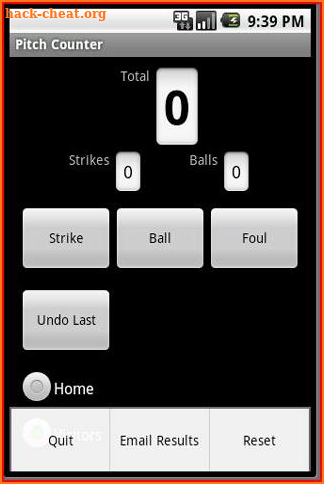 Pitch Counter screenshot