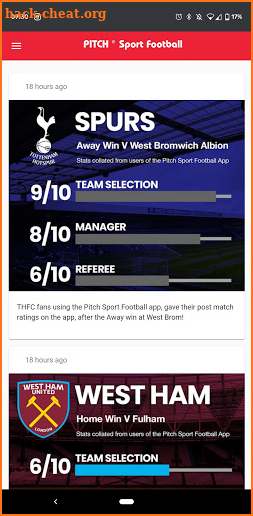 Pitch Sport Football screenshot