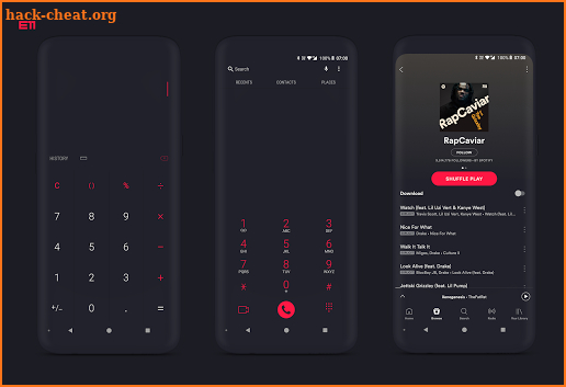 PitchBlack S - Samsung Substratum Theme “For Oreo” screenshot