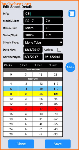 PitLogic SetupBook screenshot