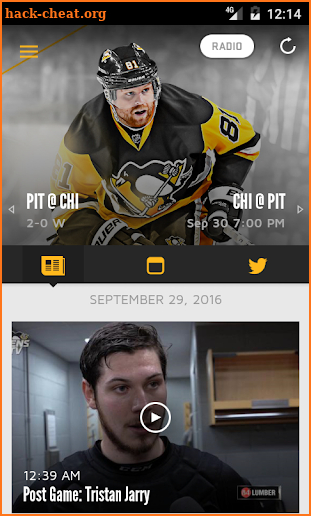 Pittsburgh Penguins Mobile screenshot