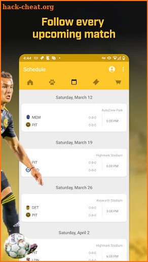 Pittsburgh Riverhounds SC screenshot