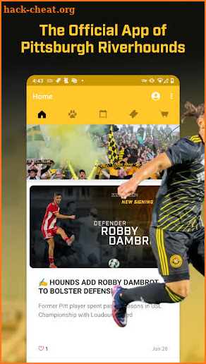 Pittsburgh Riverhounds SC screenshot