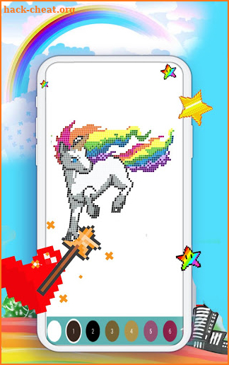 Pix art coloring by number - Colorbox Draw pixel screenshot