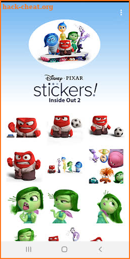 Pixar Stickers: Inside Out 2 screenshot