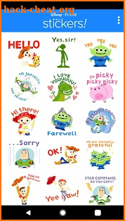 Pixar Stickers: Toy Story screenshot