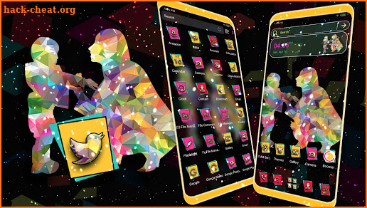 Pixart Mother Love Launcher Theme screenshot