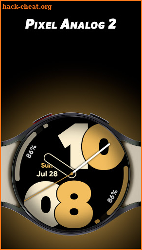 Pixel Analog 2 - Watch face screenshot