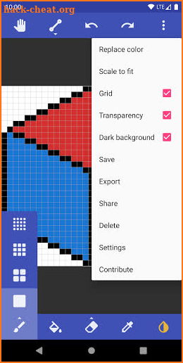 Pixel art and texture editor (ad-free) screenshot