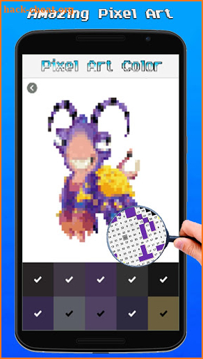 Pixel Art Coloring By Number screenshot