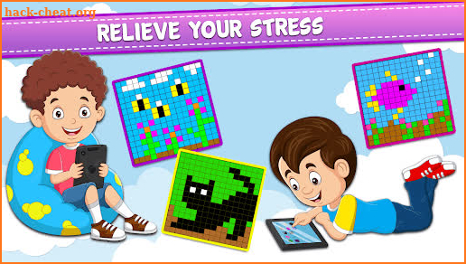 Pixel Art Coloring Games screenshot