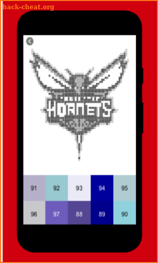 pixel art maker-Nba basket ball color by number screenshot
