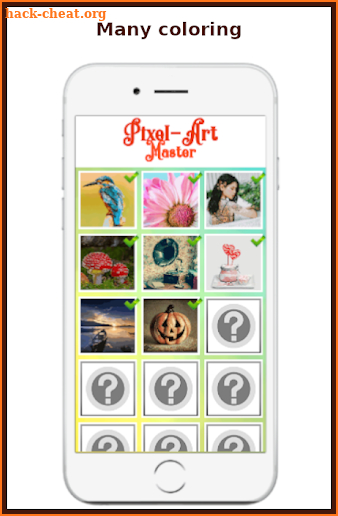 Pixel Art Master : color by number screenshot