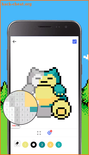 Pixel Art: Pokemon screenshot