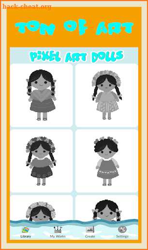 Pixel Art Surprise Dolls, LoL Color By Number screenshot