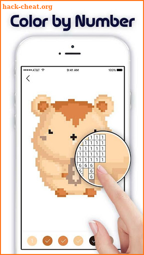 Pixel Artist: Color Number, Pixel Coloring Book screenshot