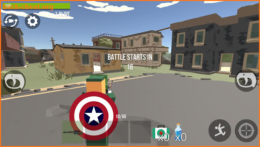 Pixel Battle Royale - FPS shooter 3d game offline screenshot