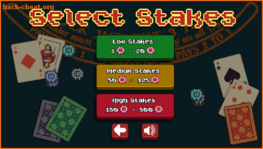 Pixel Blackjack screenshot