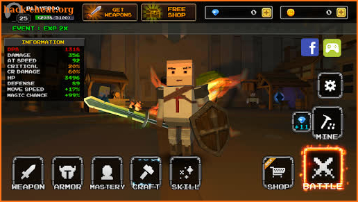 PIXEL BLADE Vip - Action rpg screenshot