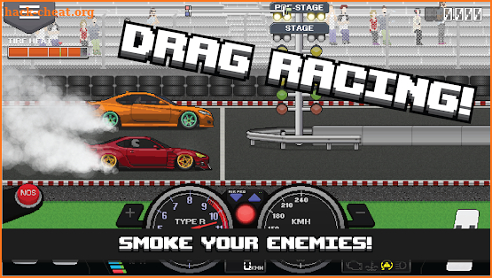 Pixel Car Racer screenshot