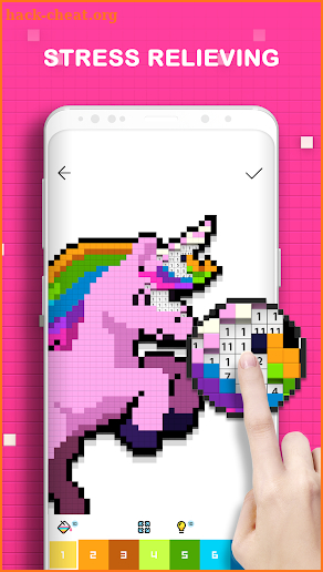 Pixel Coloring Book: Color by Number Art Games screenshot