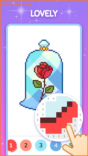 Pixel Coloring-Paint by number screenshot