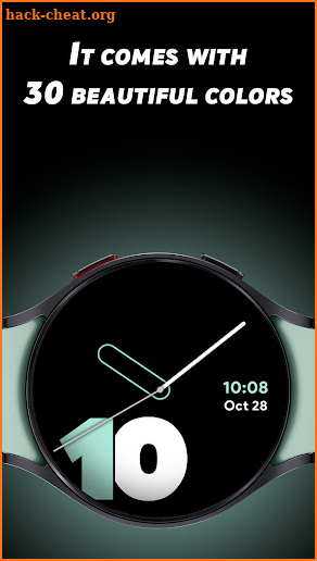 Pixel Dark - Watch face screenshot