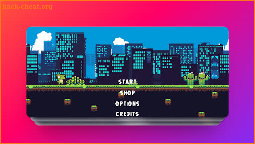 Pixel Dino Runner 2D screenshot