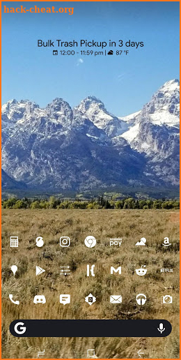 Pixel Dos - KWGT Pixel 2 Widgets screenshot