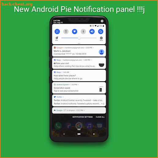 Pixel Experience Theme for LG G7 screenshot