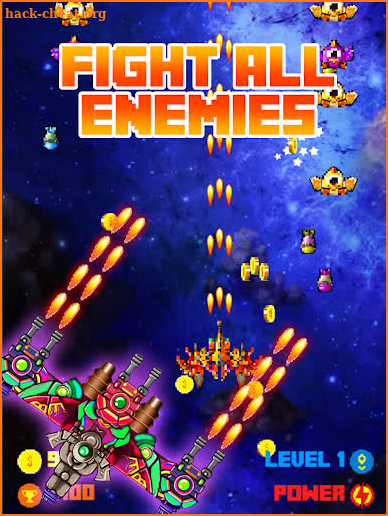 Pixel Galaxy Shooter screenshot