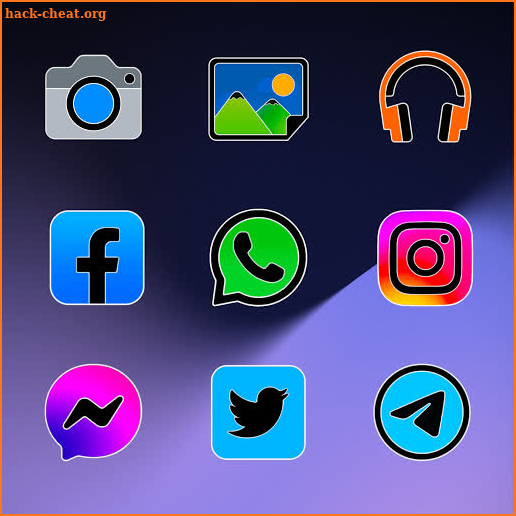 Pixel Limitless Fluo - Icon Pack screenshot